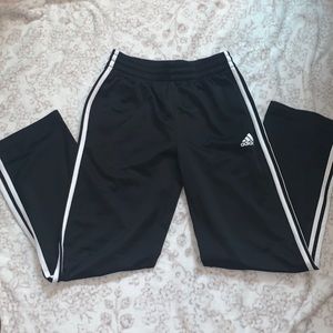 Girls 10/12 M Adidas Black Pants